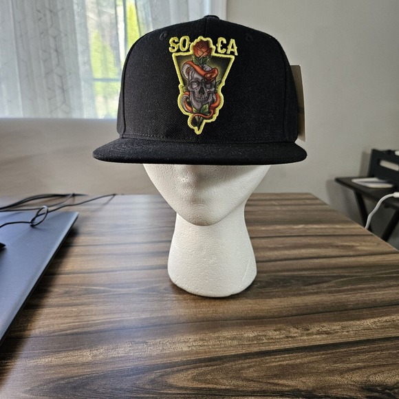 Top Level Socal‎ Snapback Hat. Embroidered Design. NWT. - Picture 2 of 7